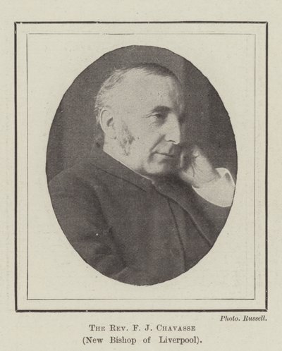 F J Chavasse tiszteletes, Liverpool új püspöke alkotó: English Photographer