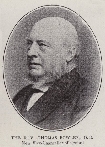 Thomas Fowler tiszteletes, DD alkotó: English Photographer