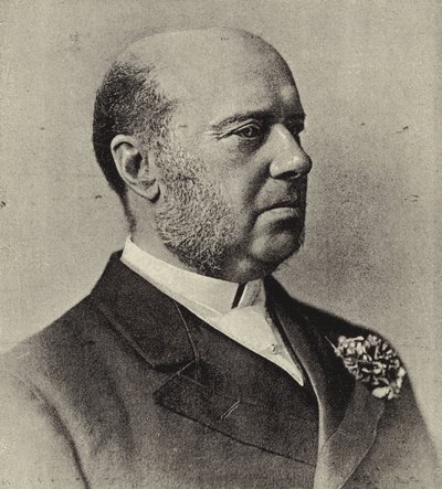 A jobboldal Sir Hercules Robinson, a GCMG, Cape néhai kormányzója és Őfelsége dél-afrikai főbiztosa alkotó: English Photographer