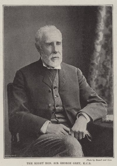 Az igaz, tisztelt Sir George Grey, KCB alkotó: English Photographer