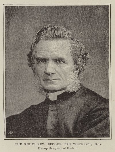 A jobb tiszteletes Brooke Foss Westcott, DD alkotó: English Photographer