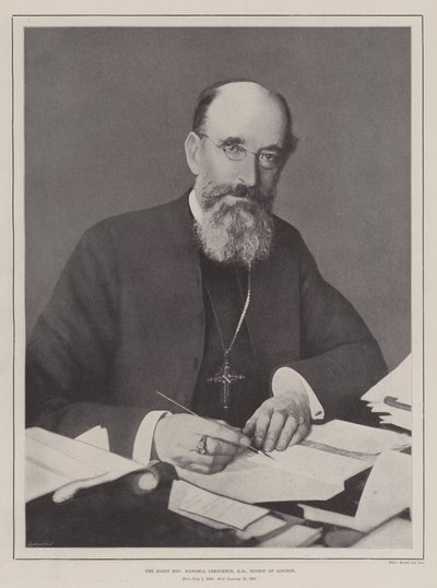 Mandell Creighton tiszteletes, DD, London püspöke alkotó: English Photographer