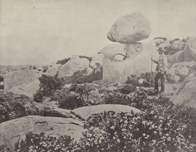 The Rocking Stone, Hobart alkotó: English Photographer