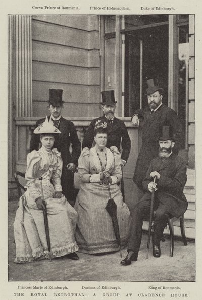 The Royal Betrothal, a Clarence House csoportja alkotó: English Photographer