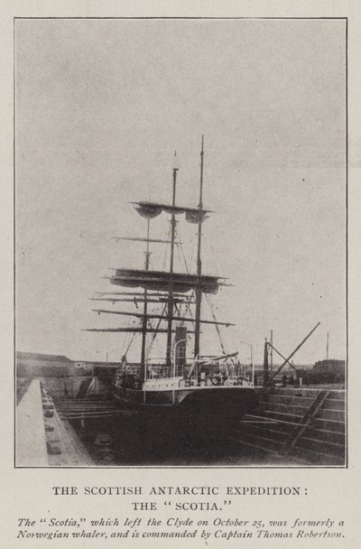 A skót antarktiszi expedíció, a Scotia alkotó: English Photographer