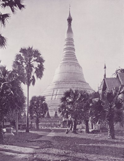 A Shway Dagon pagoda, Rangoon alkotó: English Photographer