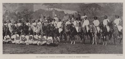 A Somaliland Punitive Expeditions, a szomáliai törzsek csoportja alkotó: English Photographer