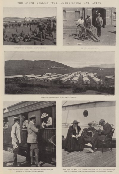 A dél-afrikai háború, hadjárat és utána alkotó: English Photographer