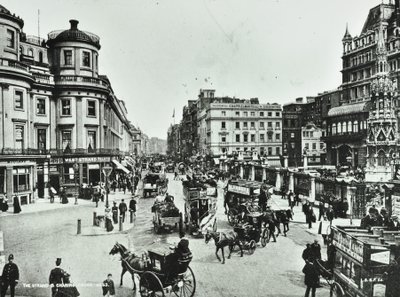 The Strand és Charing Cross, 1897 alkotó: English Photographer