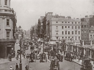 A Strand a Charing Cross közeléből, keletre néz alkotó: English Photographer