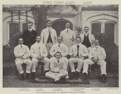 Az egyetemi hajóverseny, a Cambridge Crew, a kedvencek alkotó: English Photographer