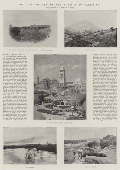 A német császár látogatása Palesztinában alkotó: English Photographer