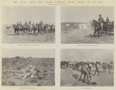 A háború a dél-afrikai könnyű lóval De Aarban alkotó: English Photographer