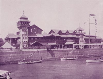 A Yacht Club, Bombay alkotó: English Photographer