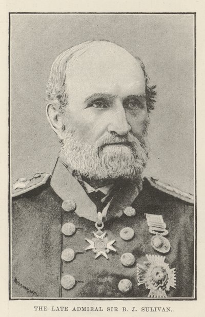 A néhai Sir B J Sullivan admirális alkotó: English Photographer