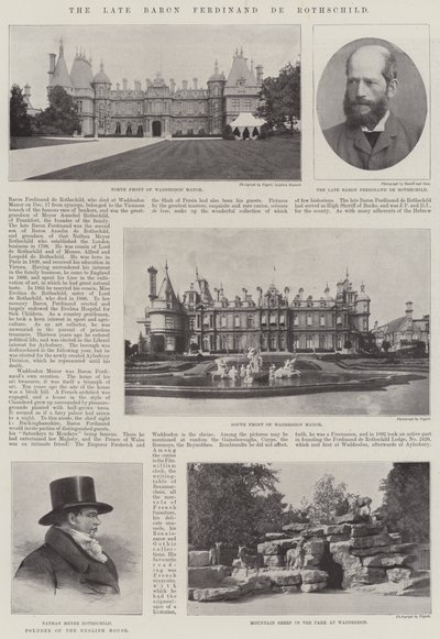 A néhai Ferdinand de Rothschild báró alkotó: English Photographer