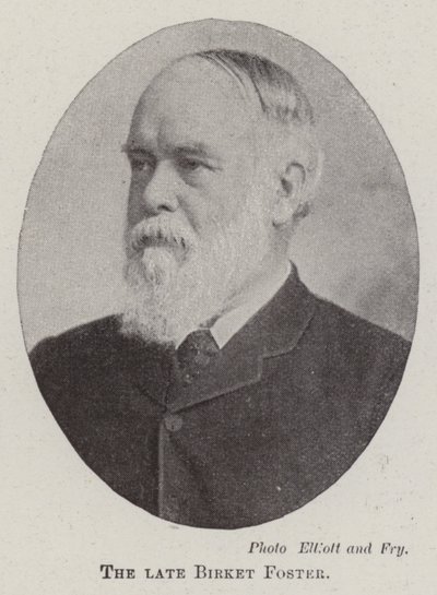 A néhai Birket Foster alkotó: English Photographer