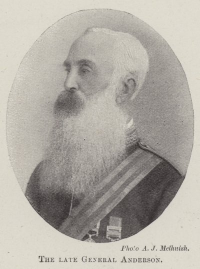 A néhai Anderson tábornok alkotó: English Photographer