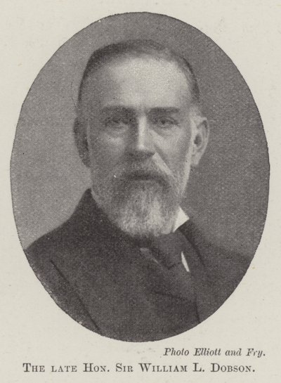 A néhai tisztelt Sir William L Dobson alkotó: English Photographer