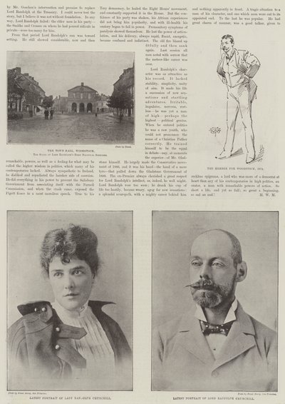 A néhai Lord Randolph Churchill alkotó: English Photographer