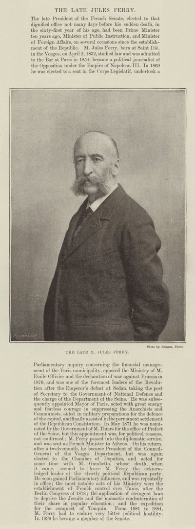 A néhai M Jules komp alkotó: English Photographer