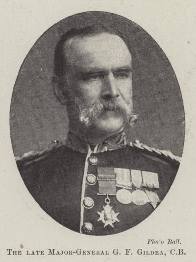 A néhai G F Gildea vezérőrnagy, CB alkotó: English Photographer