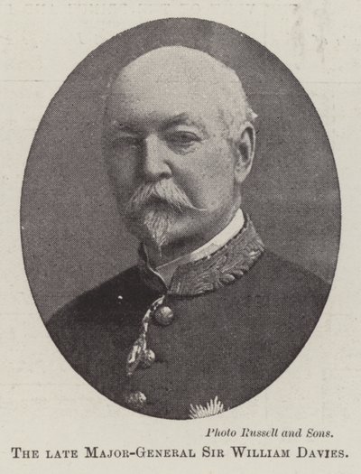 A néhai Sir William Davies vezérőrnagy alkotó: English Photographer
