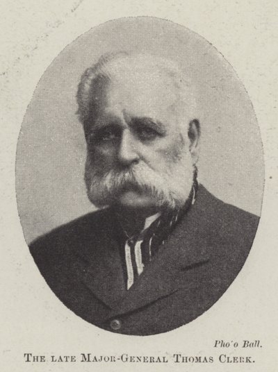 A néhai Thomas Clerk vezérőrnagy alkotó: English Photographer