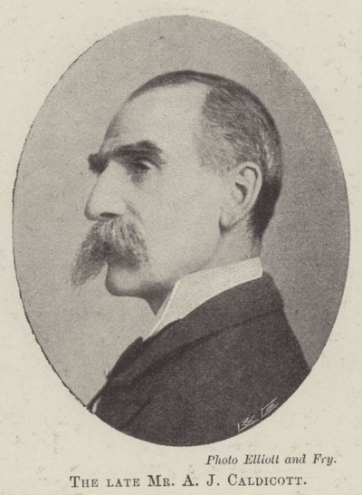 A néhai Mr. A J Caldicott alkotó: English Photographer
