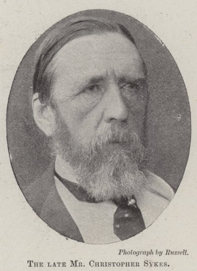 A néhai Christopher Sykes alkotó: English Photographer