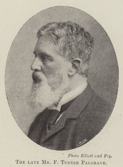 A néhai Mr. F. Turner Palgrave alkotó: English Photographer
