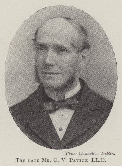 A néhai Mr. G. V. Patton, LLD alkotó: English Photographer