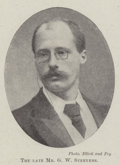 A néhai Mr. G. W. Steevens alkotó: English Photographer