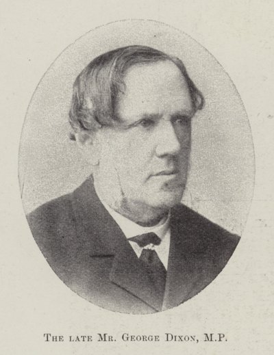 A néhai George Dixon képviselő alkotó: English Photographer