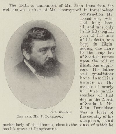 A néhai J Donaldson úr alkotó: English Photographer