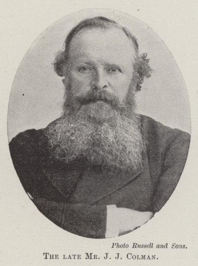 A néhai J. J. Colman úr alkotó: English Photographer