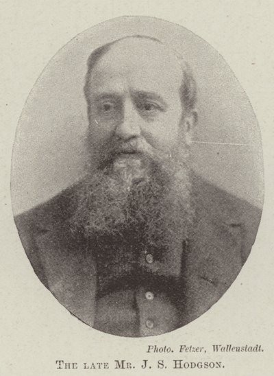 A néhai J S Hodgson úr alkotó: English Photographer