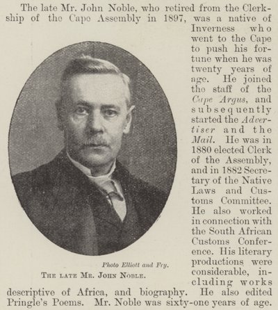 A néhai John Noble úr alkotó: English Photographer