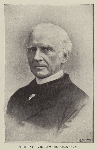 A néhai Samuel Brandram úr alkotó: English Photographer