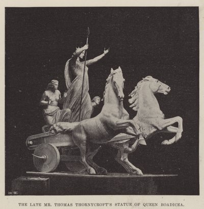 Thomas Thornycrofts néhai Boadicea királynő szobra alkotó: English Photographer