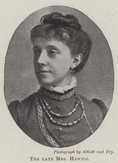 A néhai Mrs. Haweis alkotó: English Photographer
