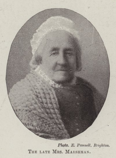 A néhai Mrs Marshman alkotó: English Photographer