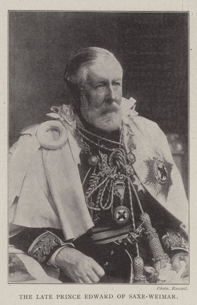 A néhai Edward szász-weimari herceg alkotó: English Photographer