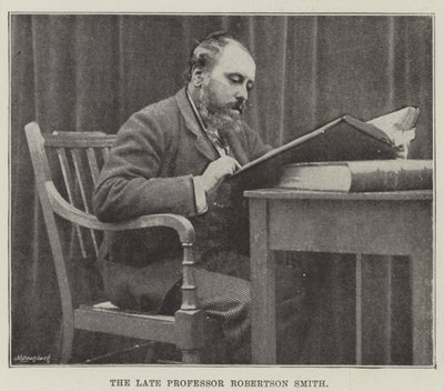 A néhai Robertson Smith professzor alkotó: English Photographer