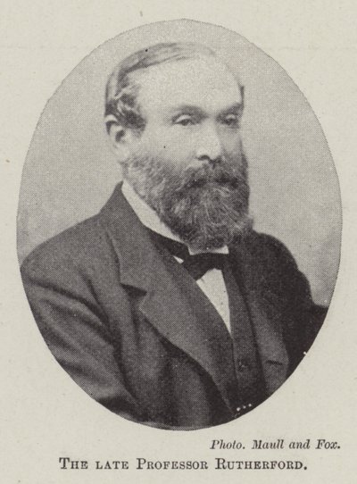 A néhai Rutherford professzor alkotó: English Photographer
