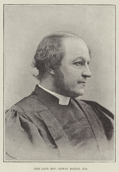 A néhai Edwin Hatch tiszteletes, DD alkotó: English Photographer