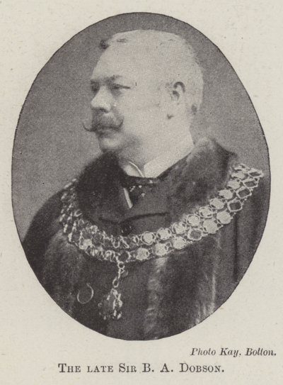 A néhai Sir B A Dobson alkotó: English Photographer