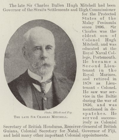 A néhai Sir Charles Mitchell alkotó: English Photographer