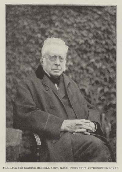 A néhai Sir George Biddell Airy, KCB, korábban Astronomer-Royal alkotó: English Photographer