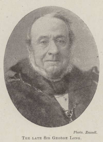 A néhai Sir George Long alkotó: English Photographer